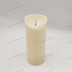 YASENN Slim Convex LED Candle with normal – 1PCS (15CM)