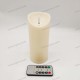 YASENN Thick Convex LED Candle with Normal– 1PCS Bullet Flame (17.5CM)