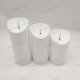 YASENN Thick Convex LED Candle with Remote – 1PCS (12.5CM)  2*R14