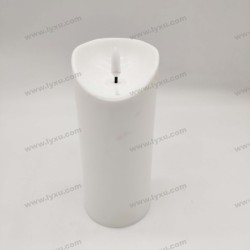 YASENN Thick Convex LED Candle with normal– 3PCS (17.5CM/ 15CM/12.5CM)  2*R14