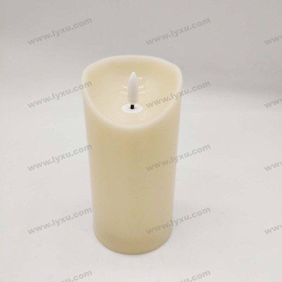 YASENN Thick Convex LED Candle with normal– 3PCS (17.5CM/ 15CM/12.5CM)  2*R14