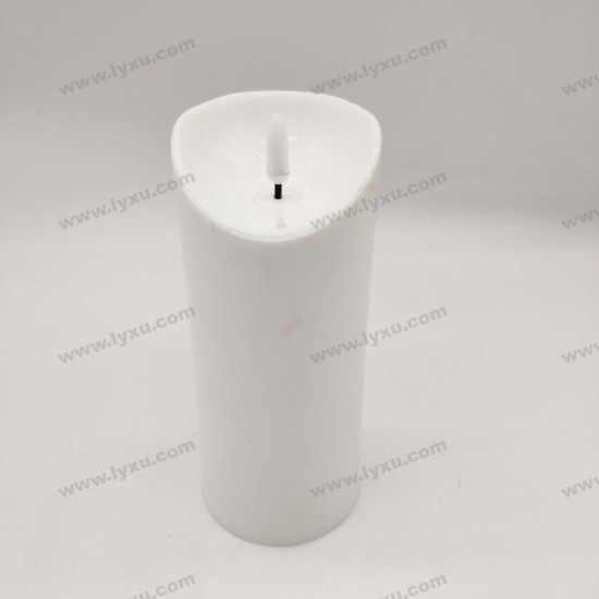 YASENN Thick Convex LED Candle with Remote – 1PCS (12.5CM)  2*R14