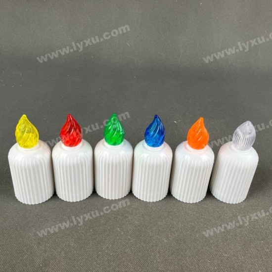 YASENN Vertical Stripe Slim LED Candle with Remote – 12PCS