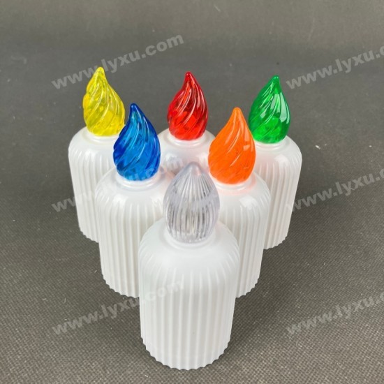 YASENN Vertical Stripe Slim LED Candle with Remote – 12PCS