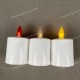 YASENN Dual Flame LED Candle with Remote – 13.5CM | Realistic Inner & Outer Flickering Flames | Timer & Battery Operated | Flameless & Safe
