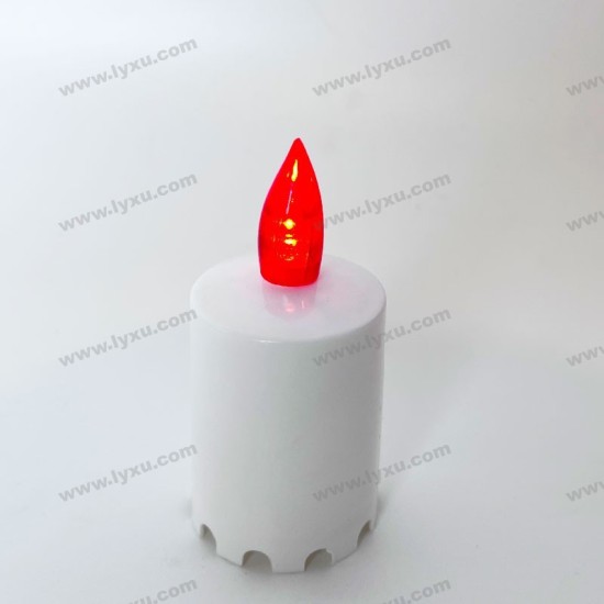 YASENN 12PCS Double Flame LED Candles – 10.5CM | Realistic Dual-Layer Flickering | Battery Operated & Flameless | Safe for Home, Religious & Memorial Use