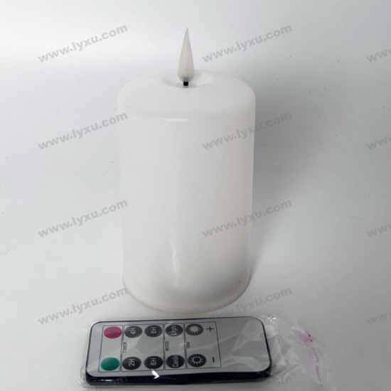 YASENN Thickened Dome LED Candle Light Timer 10CM– 1PCS