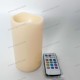 YASENN Wavy-Edge LED Candle Remote 10CM– 1pcs