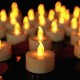 YASENN LED Tealight Candle – 24PCS -Flickering Flameless LED Lights, for Decoration (3.8×4.0CM)