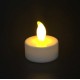 YASENN Concave Transparent Soft Flame LED Tealight – Soft Silicone Tip 24PC (4×4CM)