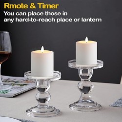 YASENN Thickened Dome LED Candle Light 15CM– 1PCS