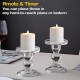 YASENN Thickened Dome LED Candle Light 15CM– 1PCS
