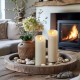 YASENN Bullet-Shaped Flame LED Candle Light with Remote – 17.5CM | Realistic Flickering Flame, Battery Operated – Perfect for Home Decor, Events, Parties, and Gift Giving