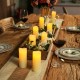 YASENN Bullet-Shaped Flame LED Candle Light with Remote – 17.5CM | Realistic Flickering Flame, Battery Operated – Perfect for Home Decor, Events, Parties, and Gift Giving