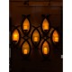YASENN Wavy-Edge LED Candle Remote 10CM– 1pcs