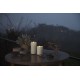 YASENN Slim Bullet Flame LED Candle with Remote – 3PCS  (17.5CM/ 15CM/12.5CM)