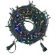 YASENN 200 LED Multicolor String Lights - 66ft Dark Green Wire, 10cm Spacing, 8 Modes