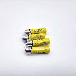 YASENN Batteries 4 Pack AA High-Performance Alkaline 