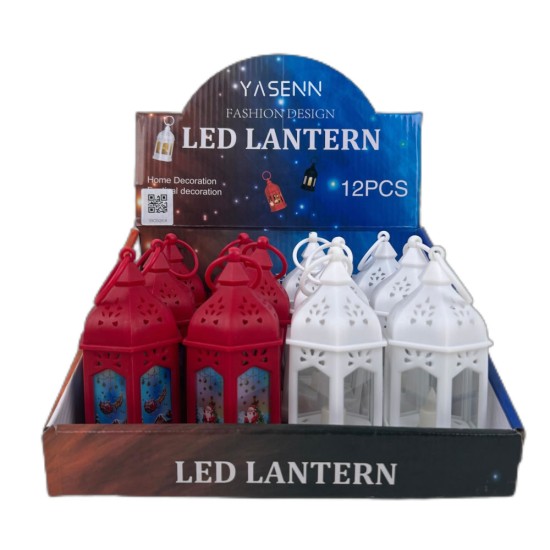 YASENN LED Mini Lanterns Decorative for Centerpiece -12 PCS