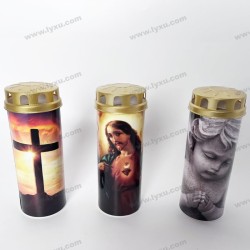 YASENN Memorial Candle Light with LED 14.5CM-12PCS