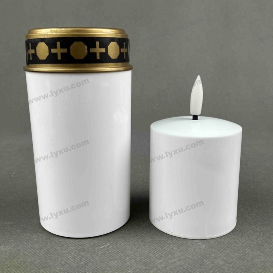 YASENN Memorial Candle Light with LED Flame Tip-12PCS