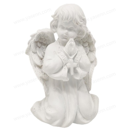 Led Resin Wishing Angel 2xAA Battery Compartment