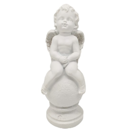 Led Resin Seat Ball Angel Cold White Light 2xAA Battery Compartment