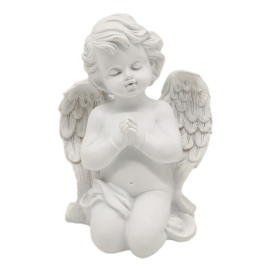 Led Resin Wishing Angel Cold White Light 2xAA Battery Compartment