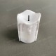 YASENN Large Dripping Wax LED Candle Light – 6PCS Set | Realistic Large Dripping Wax Design | Flameless & Battery Operated (2×AA) | Safe Indoor Use